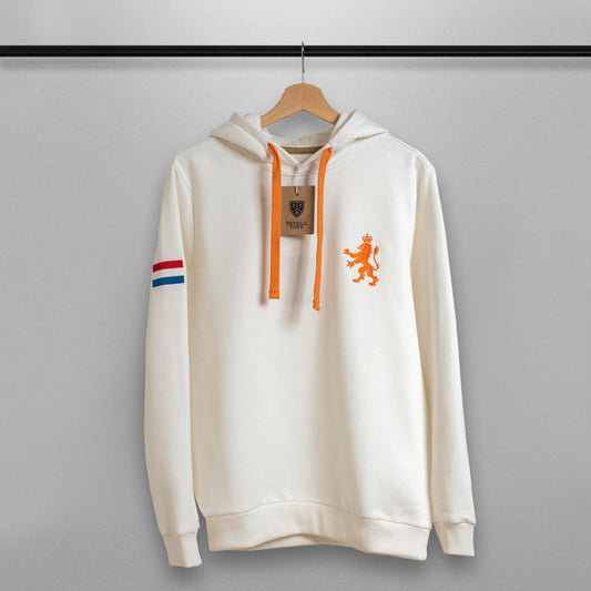 Hoodie De Leeuw FootballTown Color Blanco