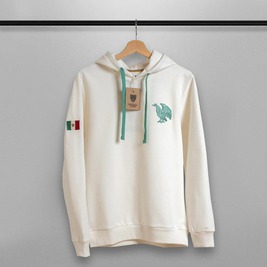 Hoodie El Tri FootballTown Color Blanco