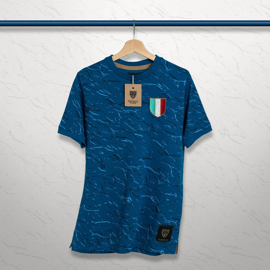 Camiseta Marble Gli Azzurri FootballTown Color Azul