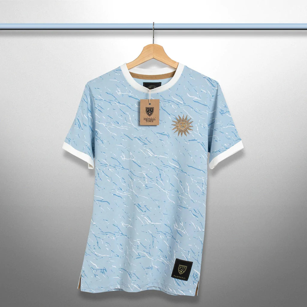 Camiseta Marble La Celeste  FootballTown Color Azul Claro