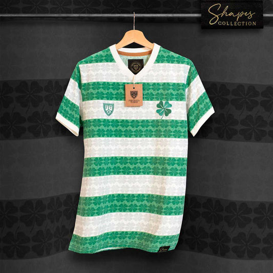 Camiseta Shapes The Clover FootballTown Color Blanco/Verde