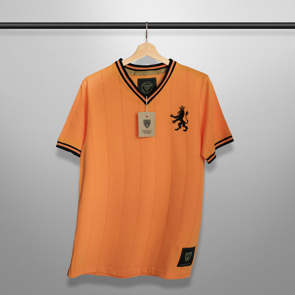 Camiseta De Leeuw FootballTown Color Naranja