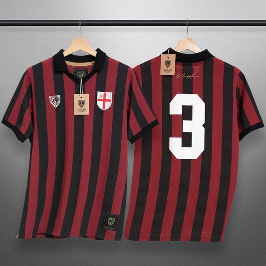 Camiseta Tributo IL Capitano 3 FootballTown Color Negro y Rojo