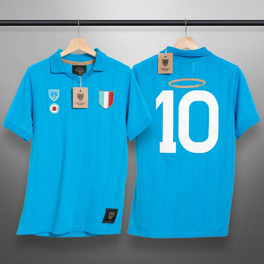 Camiseta Tributo D10S Azzurro FootballTown Color Azul Claro