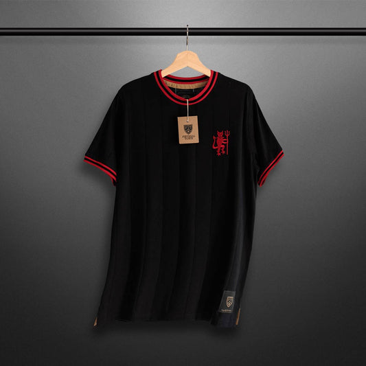 Camiseta The Devil Away FootballTown Color Negro