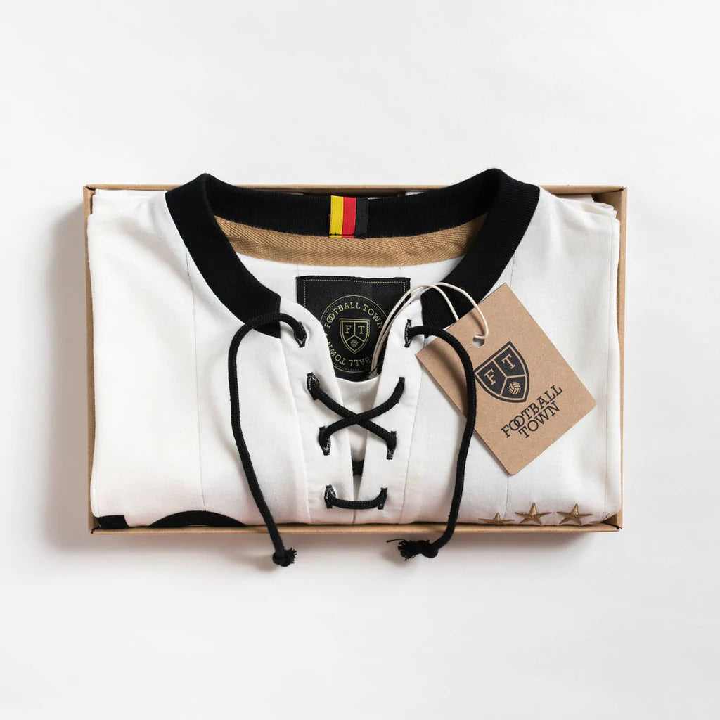 Camiseta Retro Stars Die Adler FootballTown Color Blanco