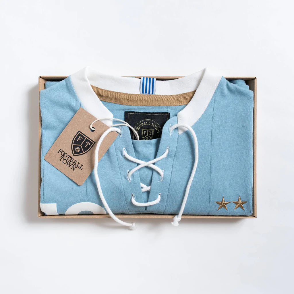 Camiseta Retro Stars La Celeste FootballTown Color Azul