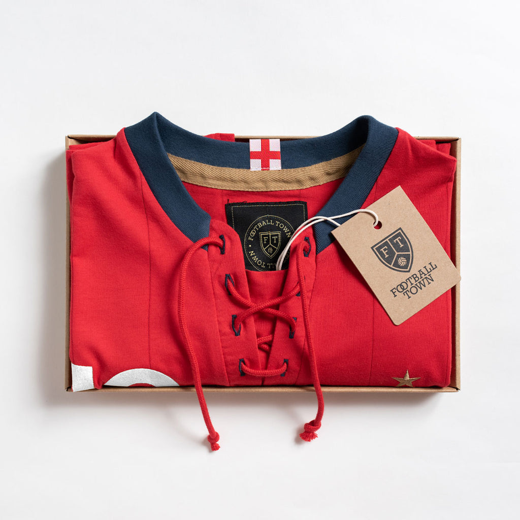 Camiseta Retro Stars The Lions FootballTown Color Rojo