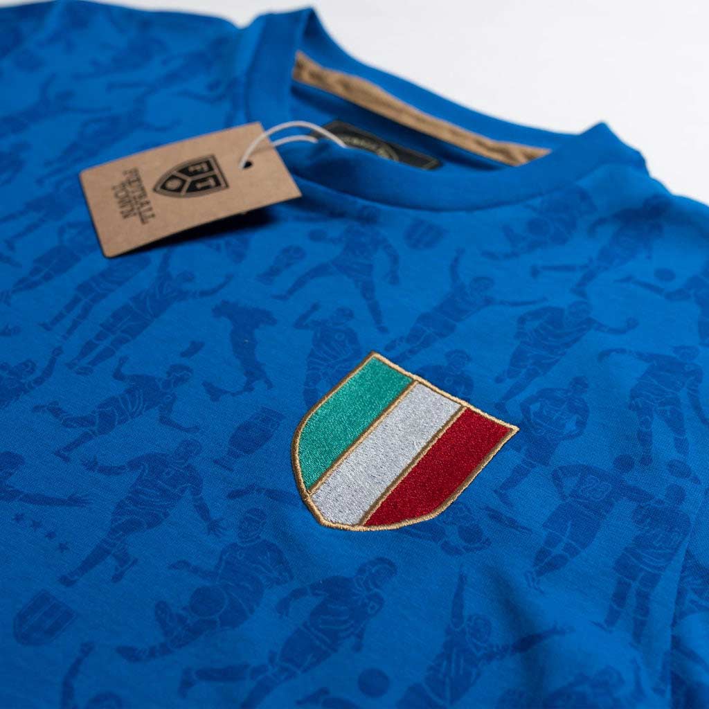 Camiseta Iconic Players Azzurri Blue FootballTown Color Azul