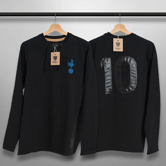 Camiseta Retro Black Cockerel FootballTown Color Negro