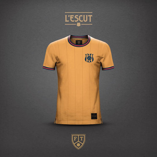 Camiseta LEscut Away FootballTown Color Amarilla