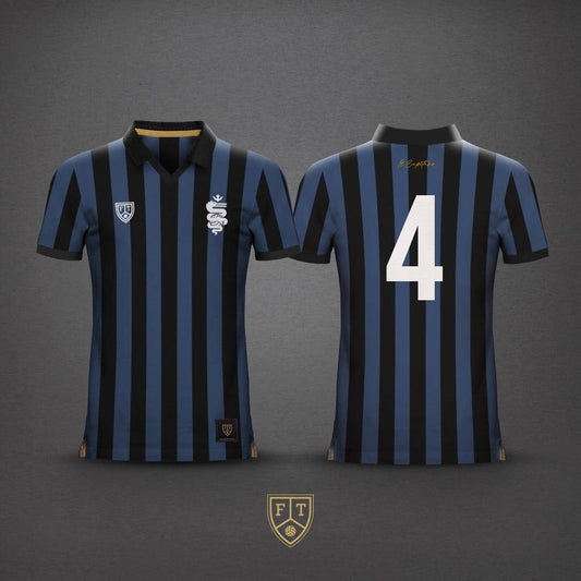 Camiseta Tributo IL Capitano 4 FootballTown Color Negro y Azul