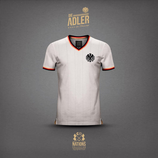 Camiseta Die Adler Football Town Color Blanco