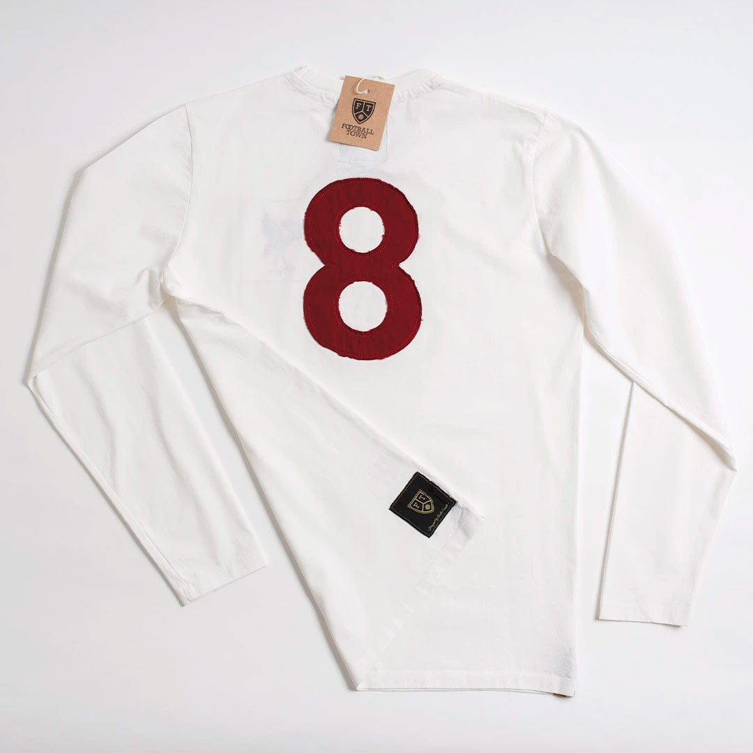 The Number 8 The Bird FootballTown Color Blanco