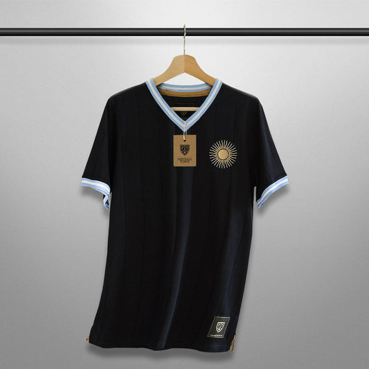 Camiseta El Sol Negro FootballTown Color Negro