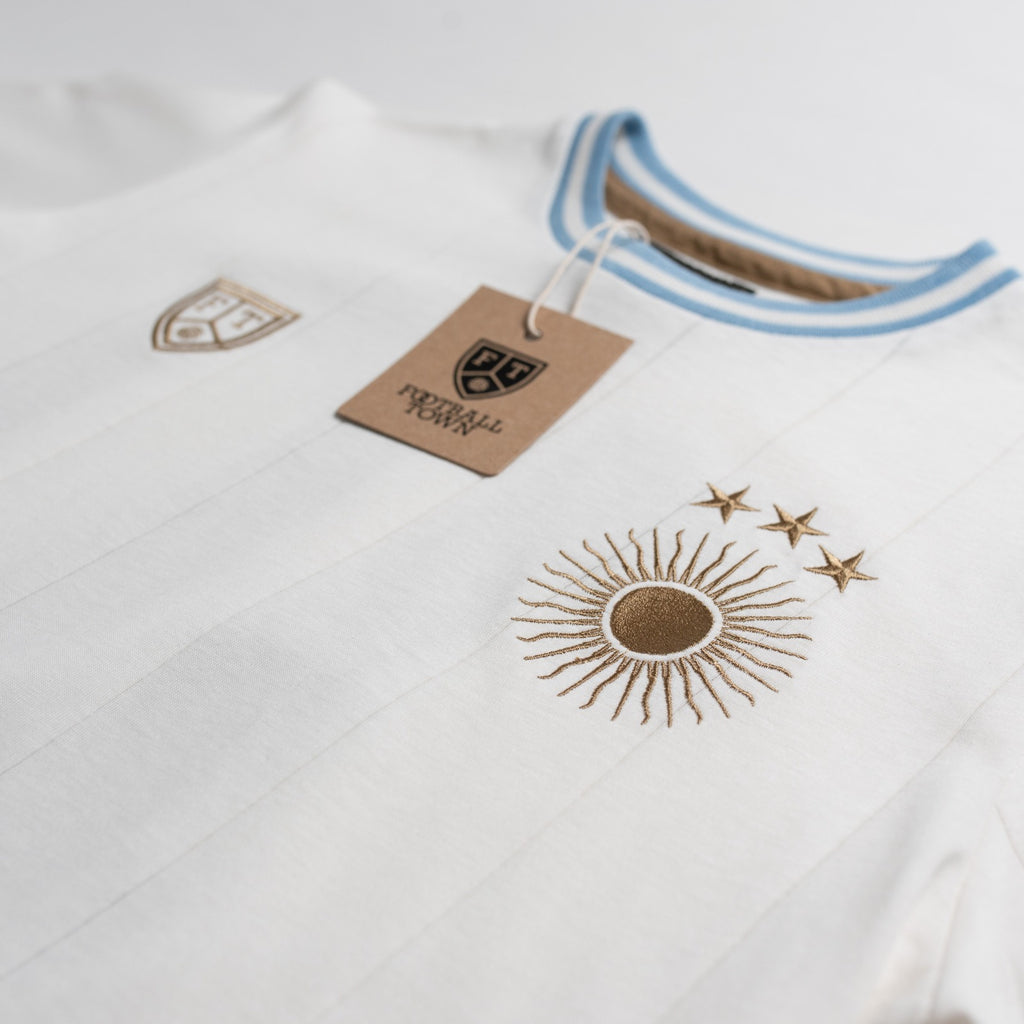 Camiseta El Sol GOAT White FootballTown Color Blanco