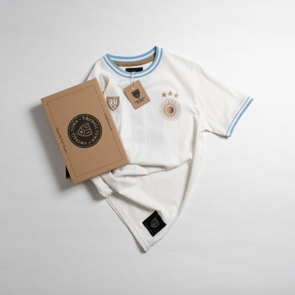 Camiseta El Sol GOAT White FootballTown Color Blanco