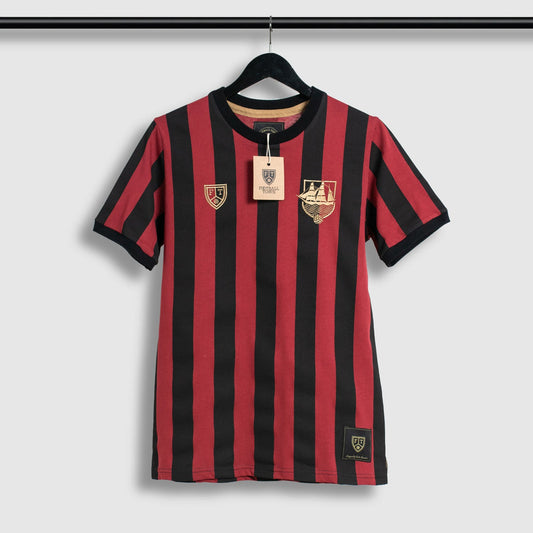 Camiseta Tributo Kun FootballTown Color Negro/Rojo